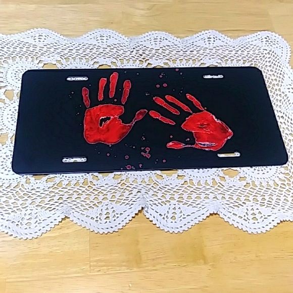 Horror Theme Vanity Auto Tag - Picture 1 of 4